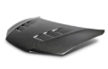 Picture of Seibon 14-15 Honda Civic 2dr TS-Style Carbon Fiber Hood