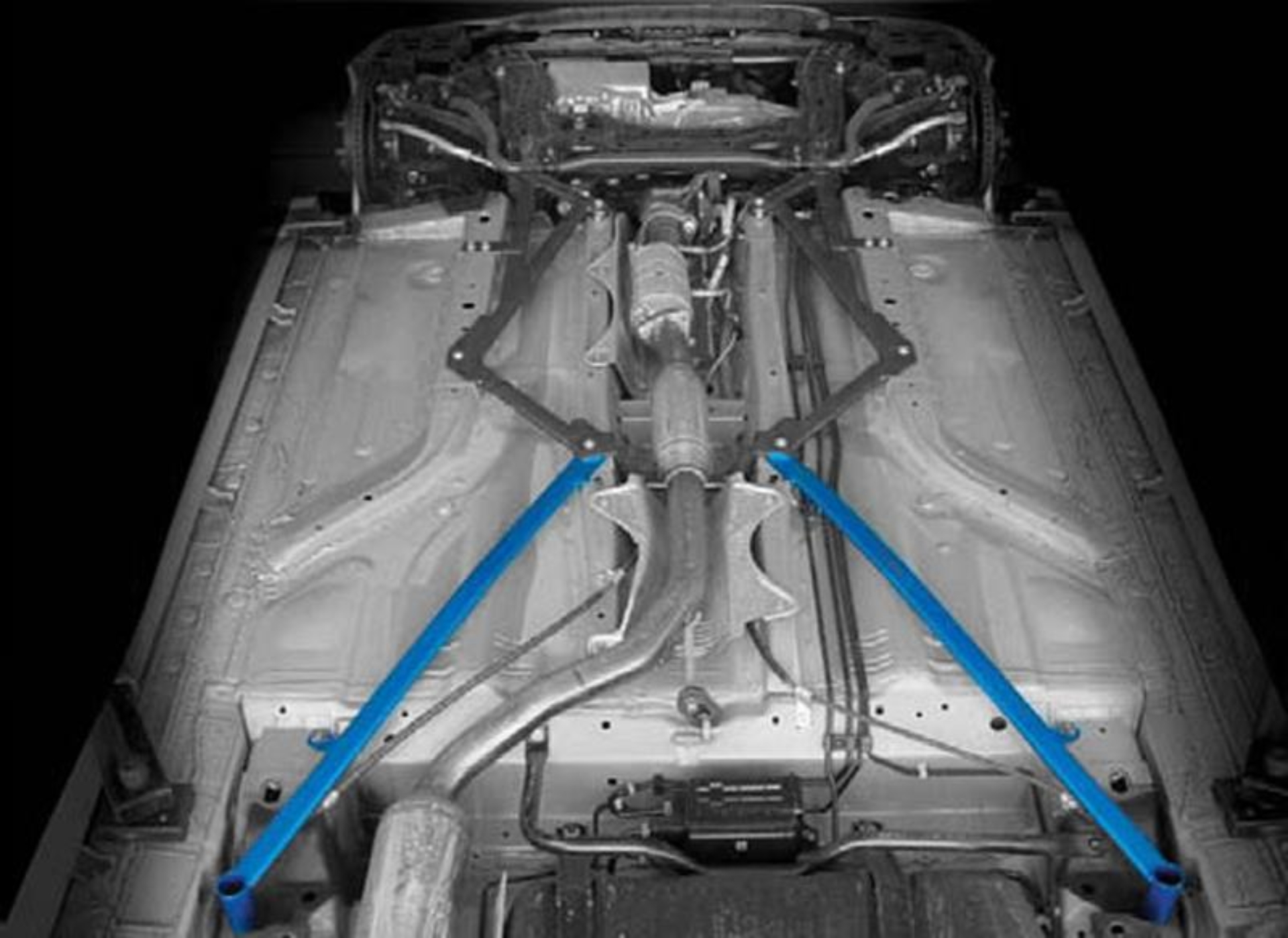 Picture of Cusco Power Brace Lower Rear Side FD2 Civic Si (Sedan ONLY) *requires drillING on sedan models*