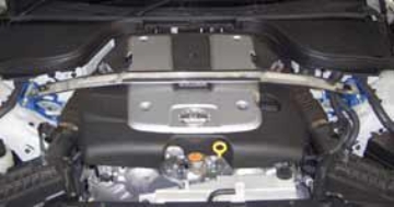 Picture of Cusco Strut Bar F-OS CKV36 NJ50 G37 coupe G35 sedan / Infiniti Q60