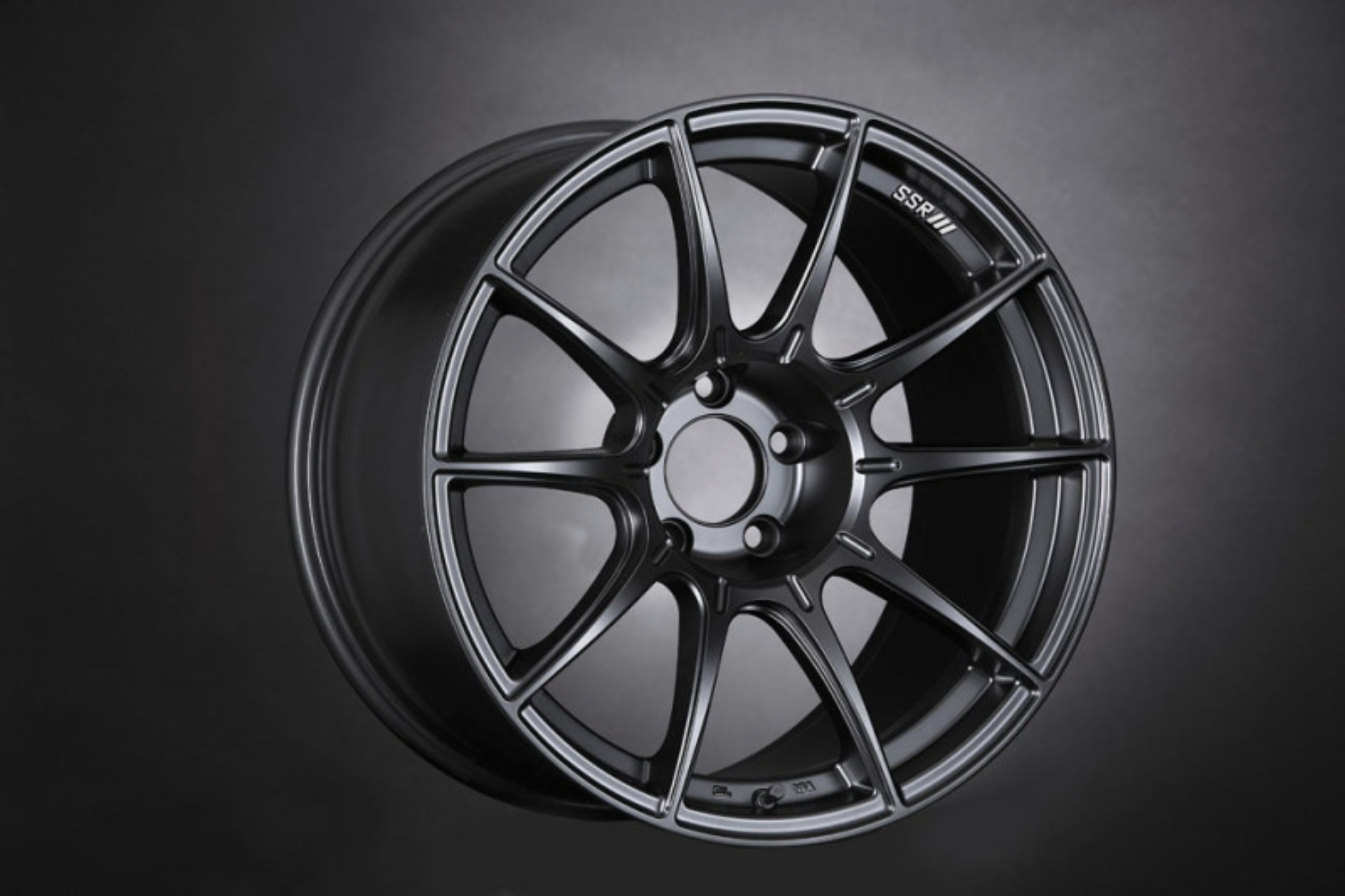 Picture of SSR GTX01 17x7 4x100 42mm Offset Flat Black Wheel