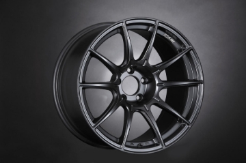 Picture of SSR GTX01 17x7 4x100 42mm Offset Flat Black Wheel