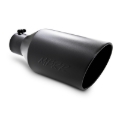 Picture of MBRP Universal Tip 8in O.D. Rolled End 4in inlet 18in length Black