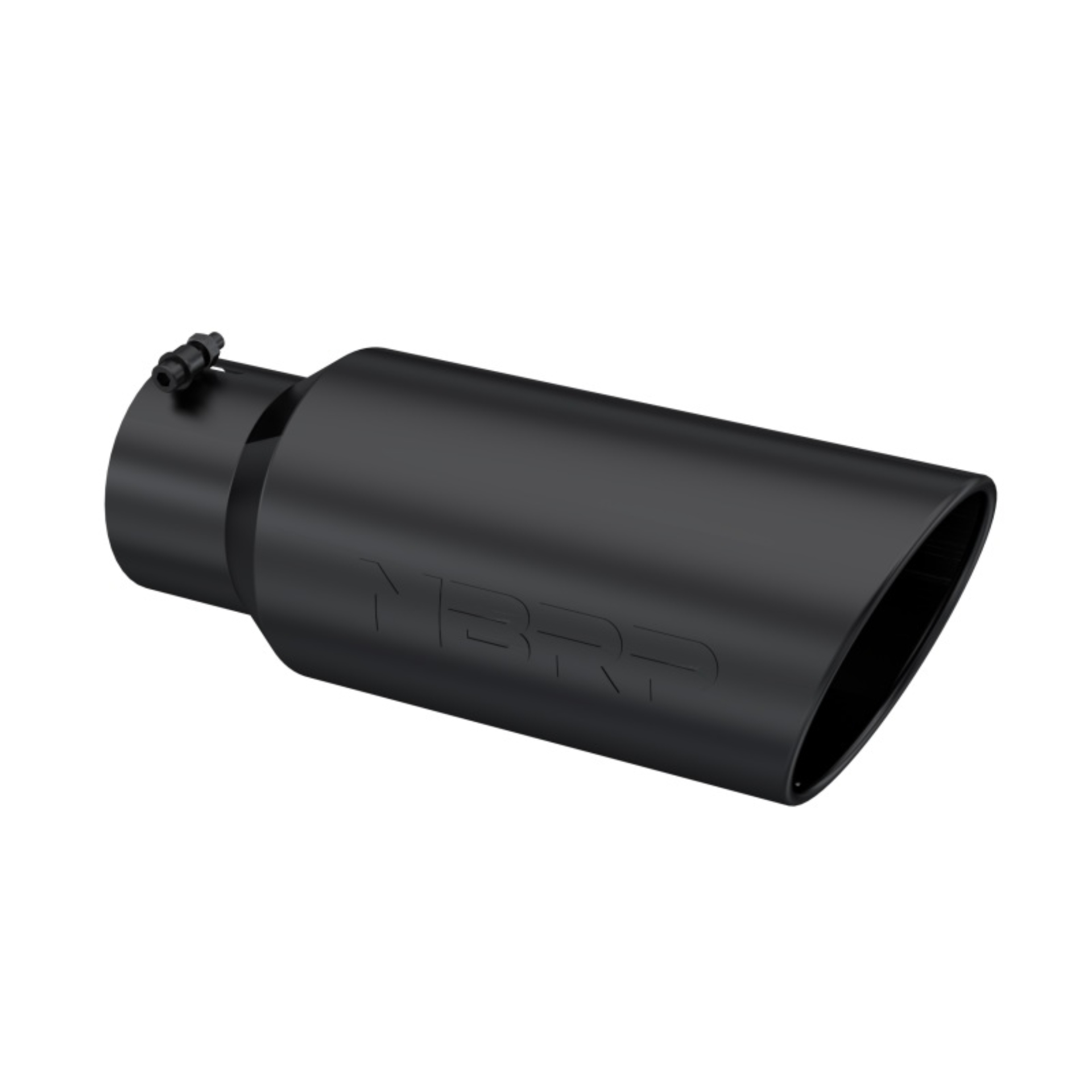 Picture of MBRP Universal Tip 7in O.D. Rolled End 5in inlet 18in length Black