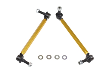 Picture of Whiteline 05+ Mustang Coupe 8cyl (Inc Shelby GT/ GT500) Front Swaybar Link Kit H/Duty Adj Steel Ball