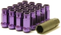 Picture of Wheel Mate Muteki SR48 Open End Lug Nuts - Purple 12x1.50 48mm