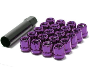 Picture of Wheel Mate Muteki Open End Lug Nuts - Purple 12x1.25