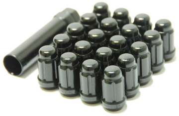 Picture of Wheel Mate Muteki Closed End Lug Nuts - Deep Black 12x1.25