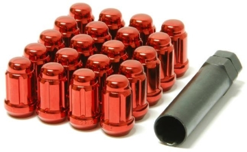 Picture of Wheel Mate Muteki Closed End Lug Nuts - Red 12x1.25
