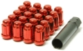 Picture of Wheel Mate Muteki Closed End Lug Nuts - Red 12x1.50