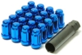 Picture of Wheel Mate Muteki Closed End Lug Nuts - Blue 12x1.50