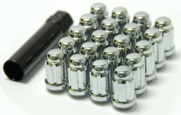 Picture of Wheel Mate Muteki Closed End Lug Nuts - Chrome 12x1.50