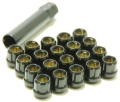 Picture of Wheel Mate Muteki Open End Lug Nuts - Deep Black 12x1.25