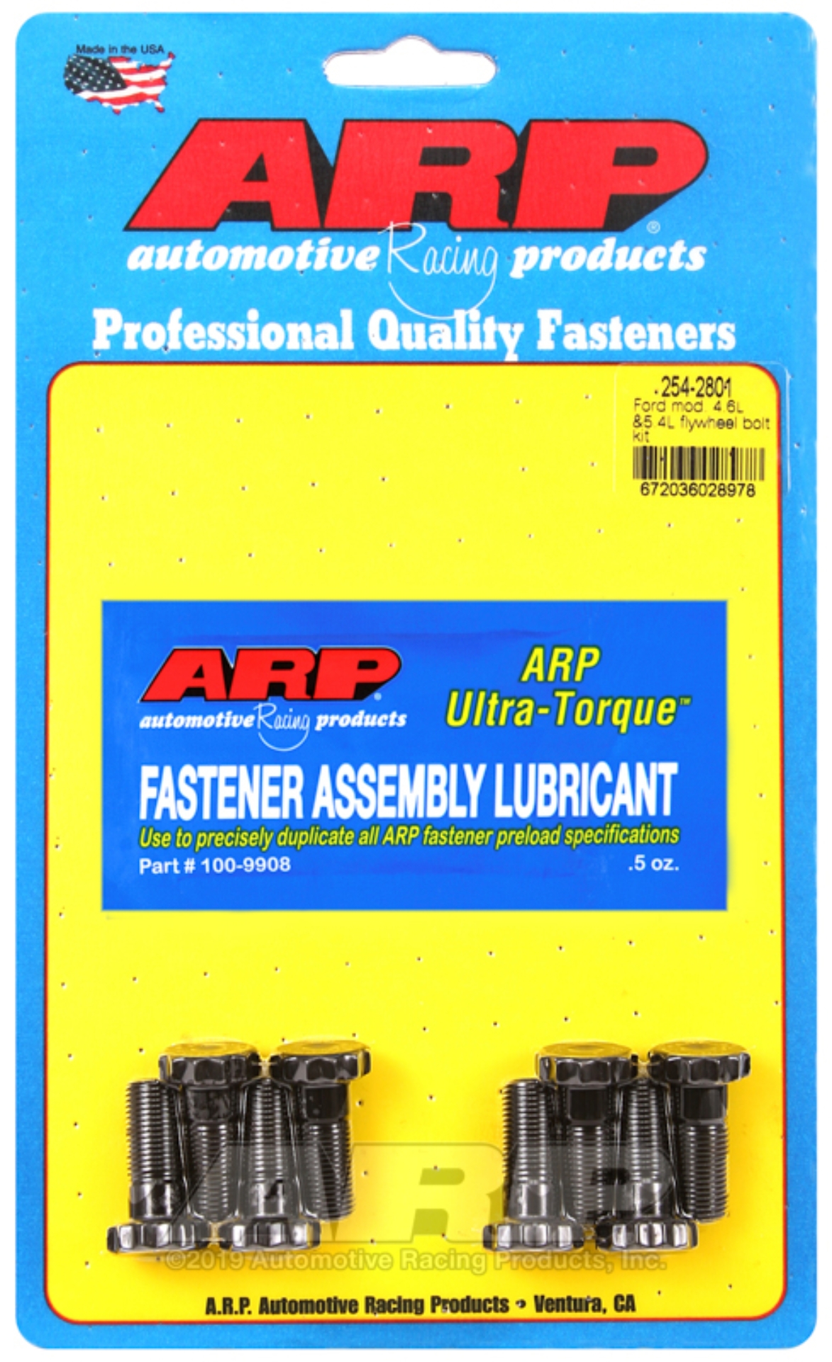 Picture of ARP Ford 4.6/5.4L Modular V8 M10x1.0 Thread Size Flywheel Bolt Kit