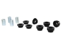 Picture of Whiteline 07+ Nissan Skylkine R35 GT-R AWD Front Camber Adj Kit-Upper C/Arm Bushes