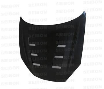 Picture of Seibon 07-08 Hyundai Tiburon (GK27) TS Carbon Fiber Hood