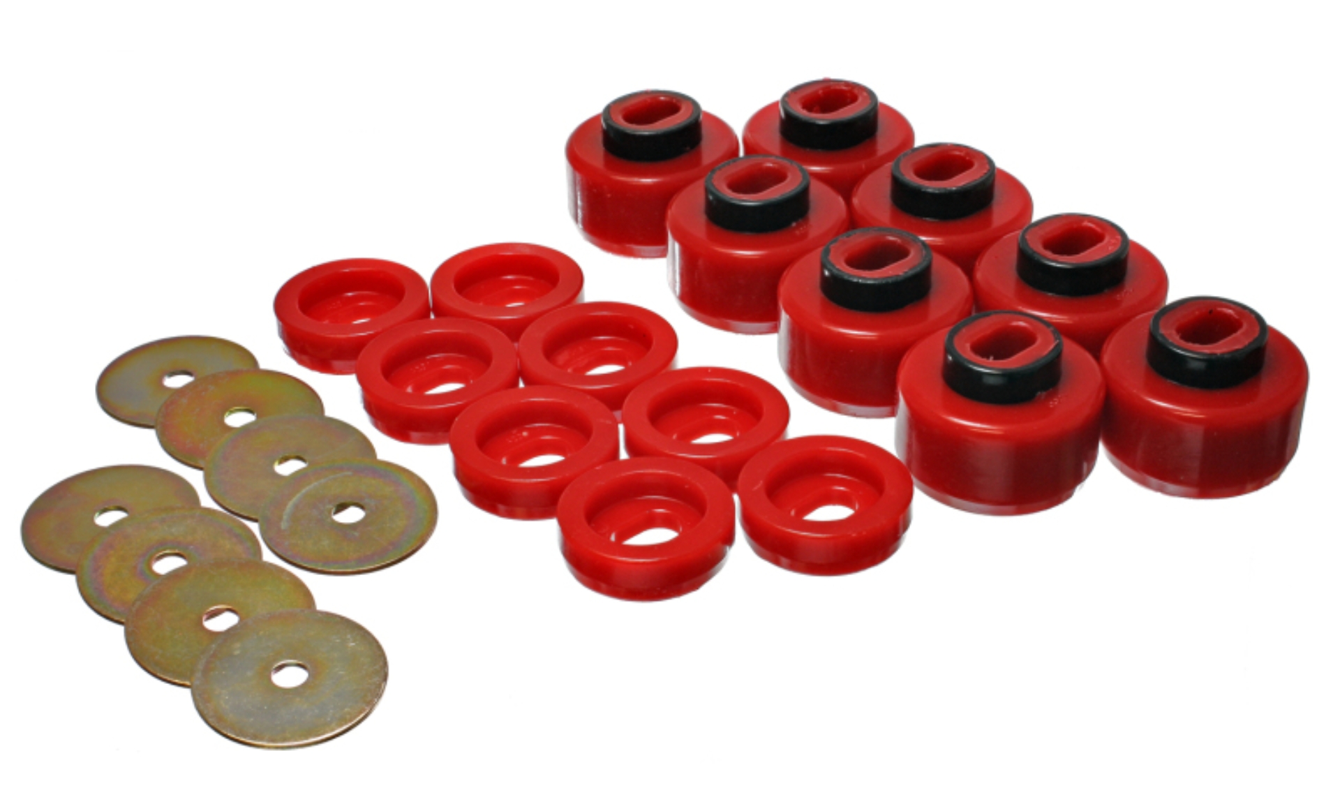 Picture of Energy Suspension ES Body Mounts-Red Bushing Kits - 3.4150R