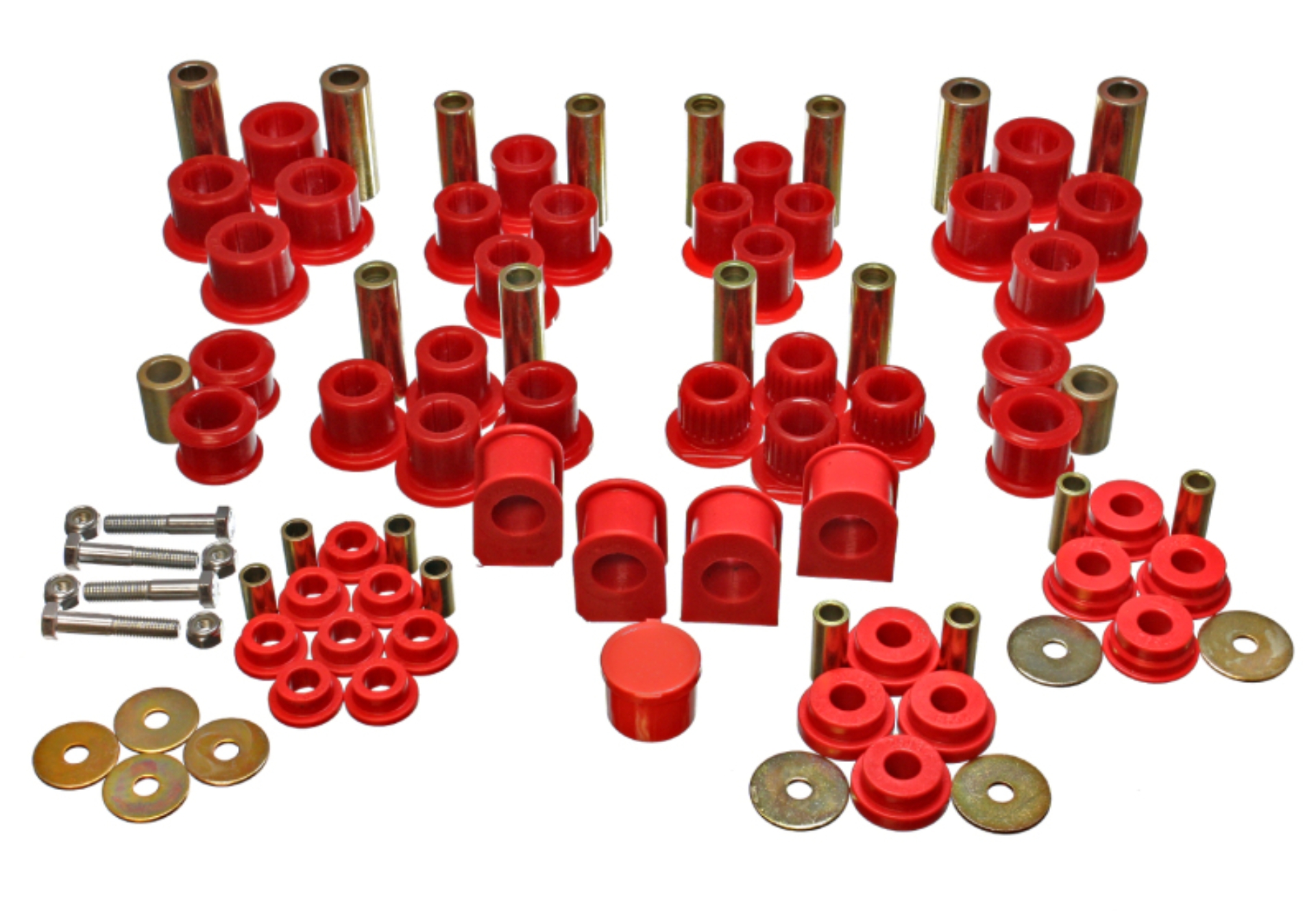 Picture of Energy Suspension ES Hyper-Flex Sets-Red Bushing Kits - 4.18124R