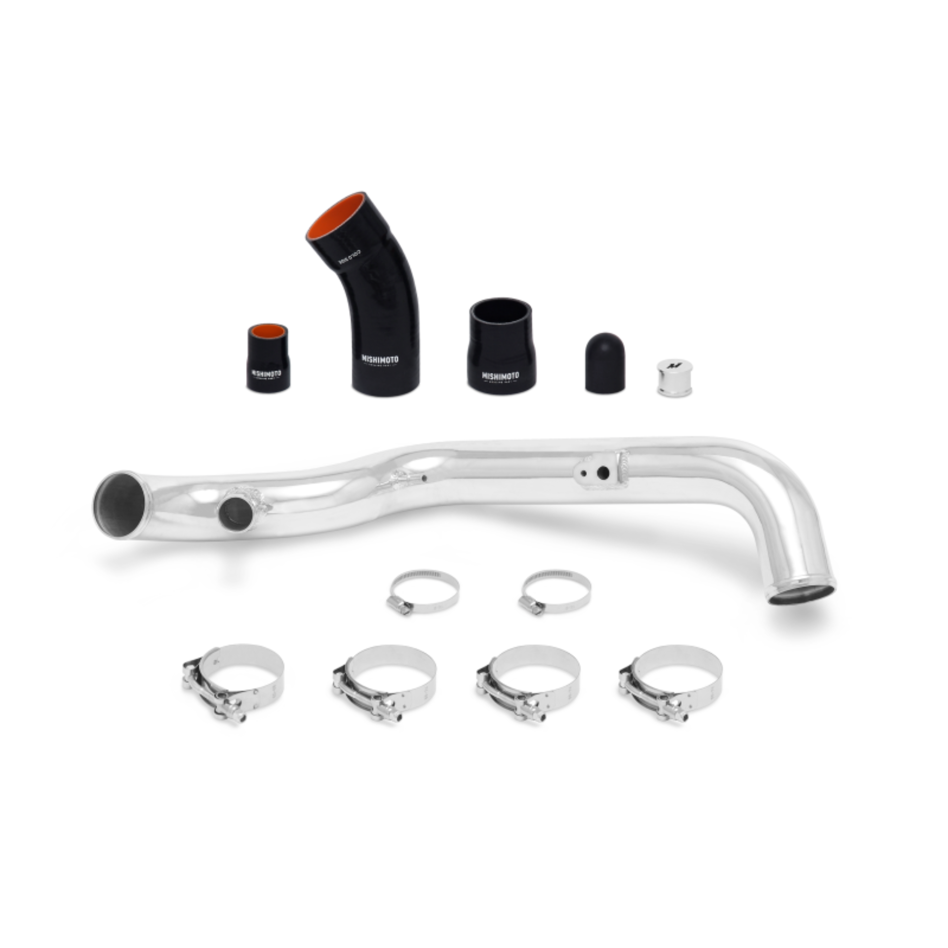 Picture of Mishimoto 2014+ Ford Fiesta ST Cold-Side Intercooler Pipe Kit - Polished
