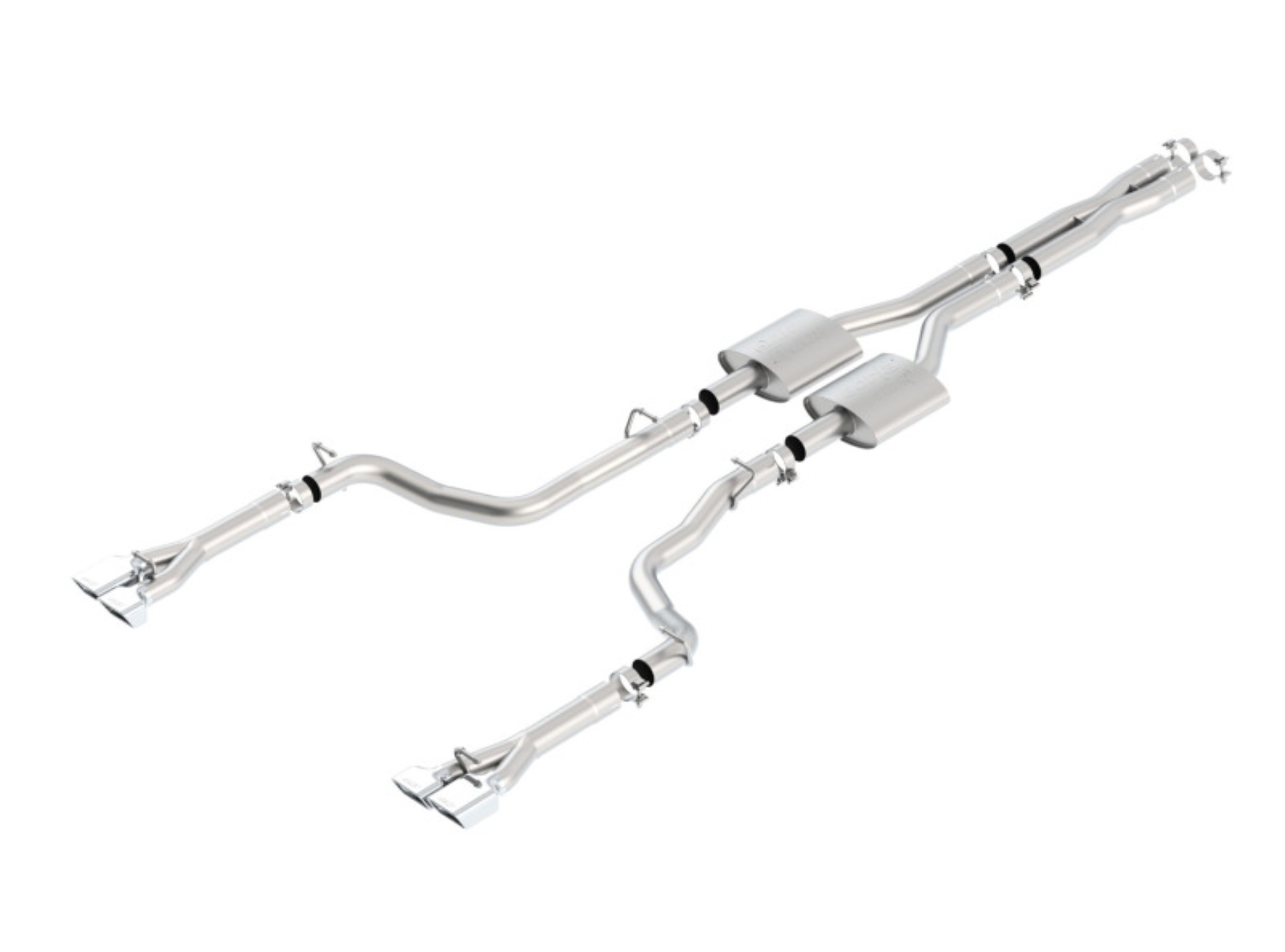 Picture of Borla 11 Dodge Challenger SRT8 Coupe AT/MT 5/6spd 6.4L 8cyl ATAK SS Catback Exhaust