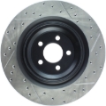 Picture of Sport Drilled & Slotted Brake Rotor; Rear Right