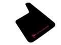 Picture of Rally Armor Universal Fit (No Hardware) Basic Plus Black Mud Flap w/ Black Logo