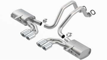 Picture of Borla 97-04 Chevrolet Corvette 5.7L 8cyl Touring SS Catback Exhaust