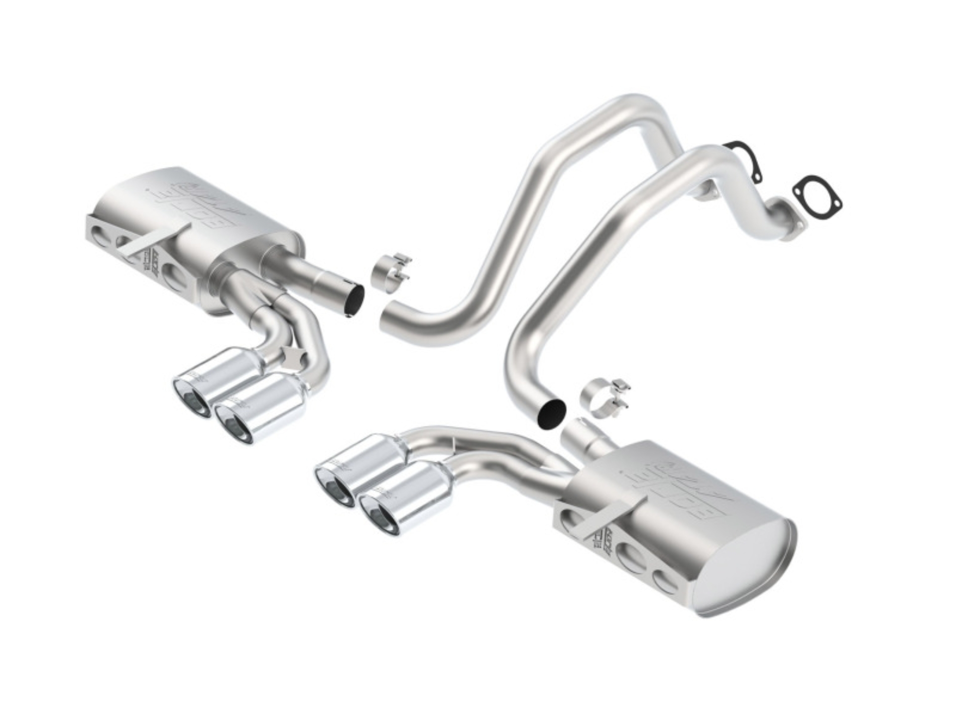 Picture of Borla 97-04 Chevrolet Corvette 5.7L 8cyl ATAK SS Catback Exhaust