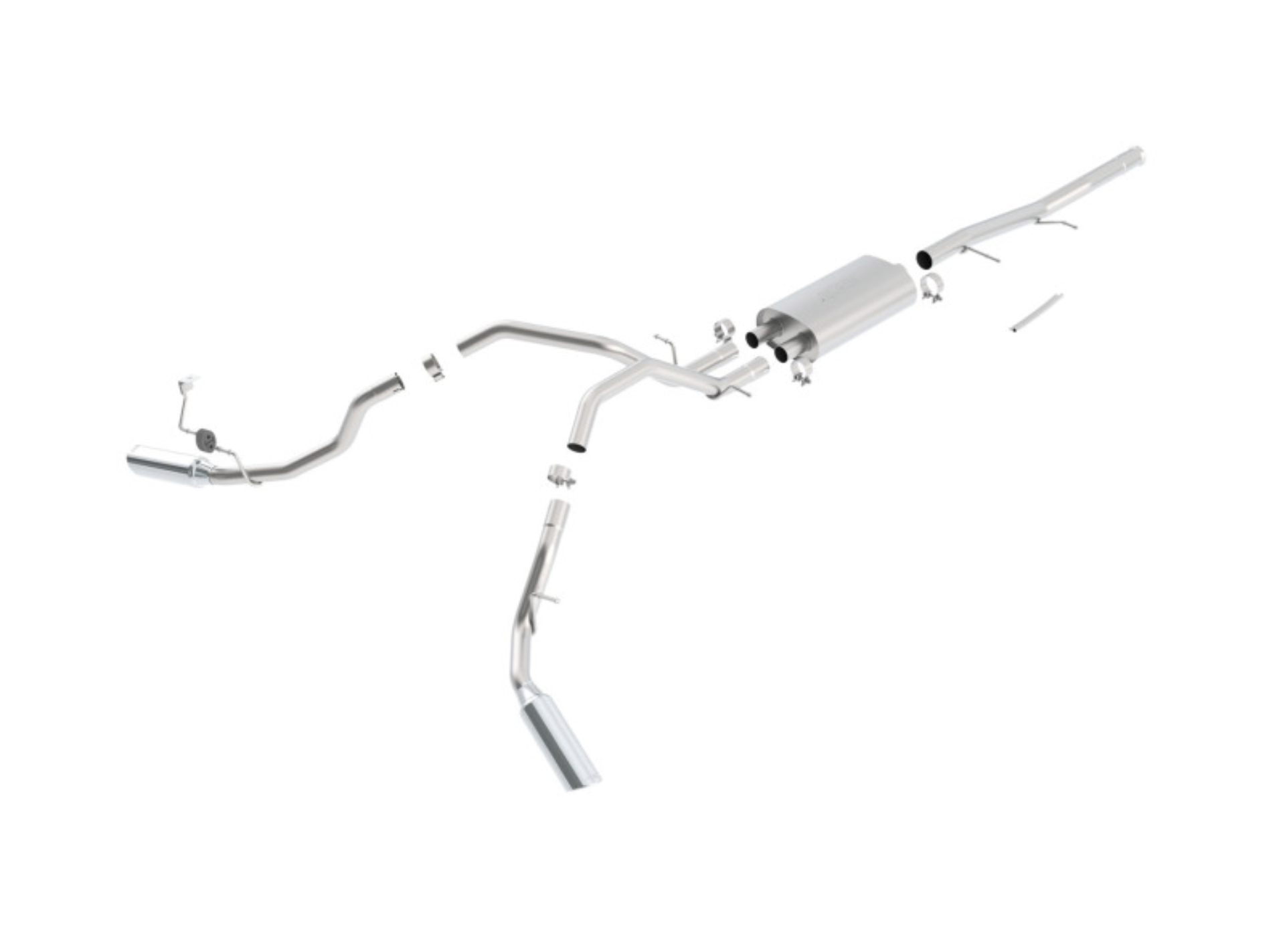 Picture of Borla 09-11 Chevrolet Sierra 1500 WT/SLT/SLEi/XFE / Silverado 1500 WT/LT/LTZ/LS SS Catback Exhaust