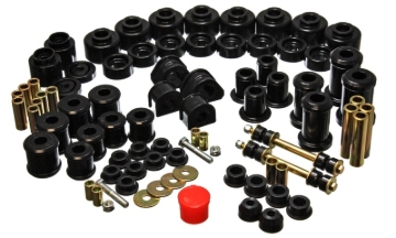 Picture of Energy Suspension 97-01 Ford Expedition/Navigator 4WD Black Hyper-Flex Master Bushing Set
