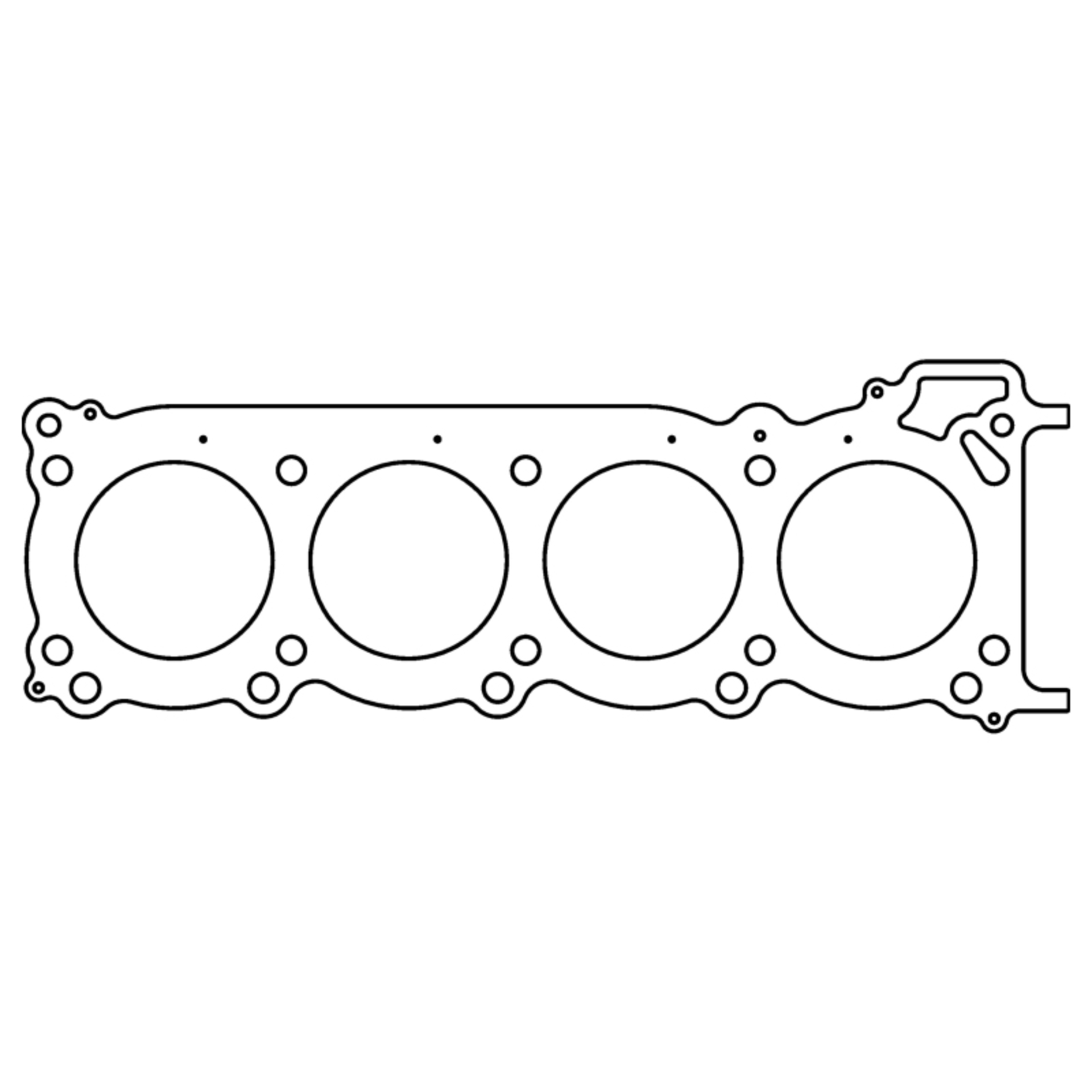 Picture of Cometic 02-06 Nissan Q45 VK45DE V8 93.5mm .036 Thick MLS RHS Head Gasket