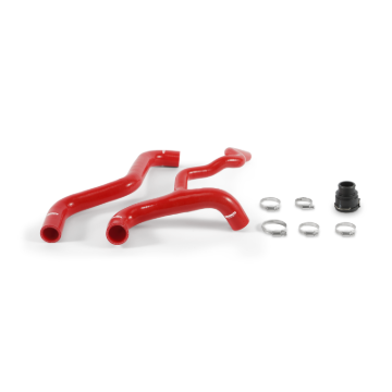 Picture of Mishimoto 2012+ Fiat 500 Abarth/Turbo Red Silicone Radiator Hose Kit