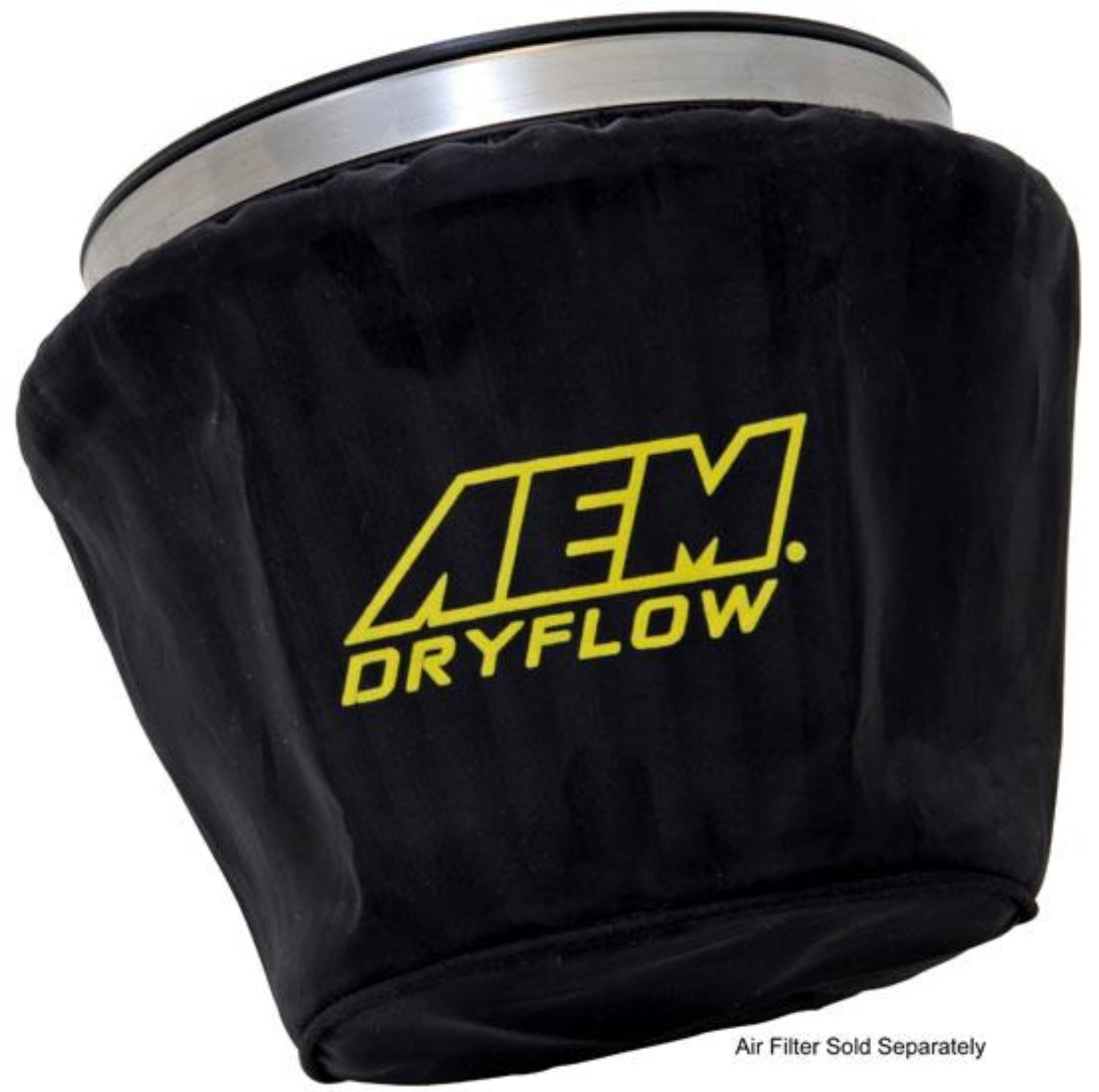 Picture of AEM Air Filter Wrap Black 7.5in Length x 5in Width x 5in Height