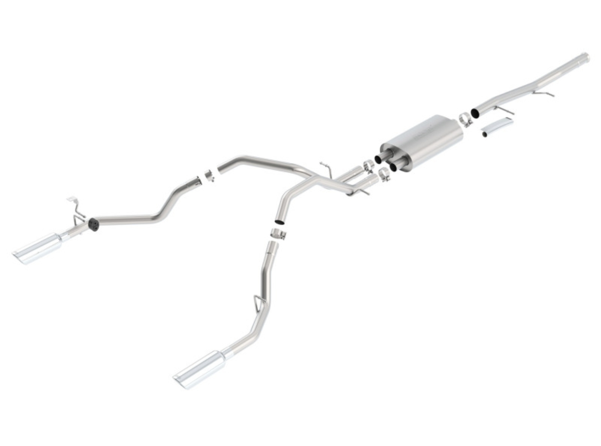Picture of Borla 09-11 Chevrolet Silverado / 09-11 GMC Sierra S-Type SS Catback Exhaust
