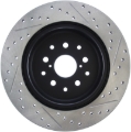 Picture of Sport Drilled & Slotted Brake Rotor; Rear Right