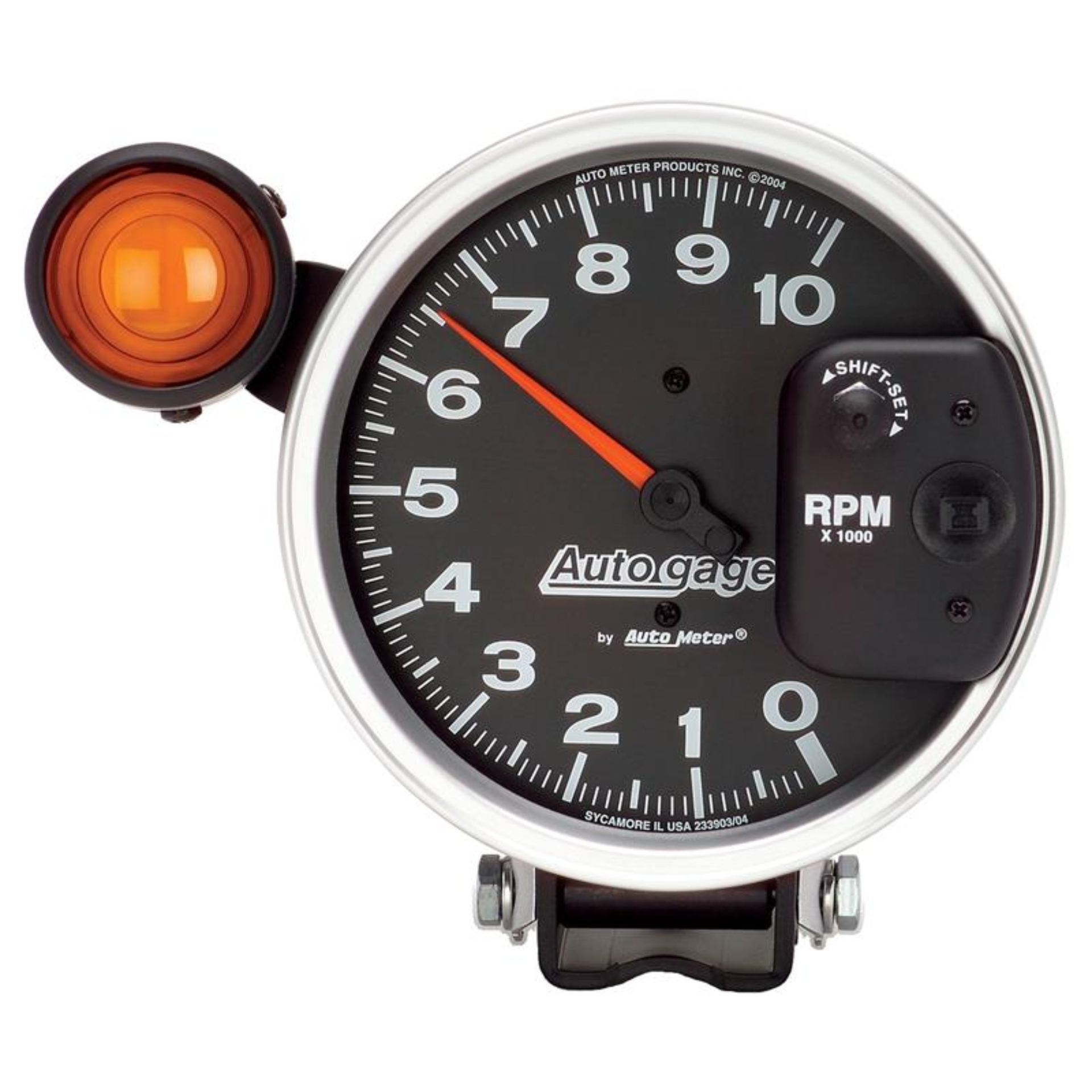 Picture of Autometer 5 inch 10,000 RPM Monster Shift Lite Pedestal Tachometer
