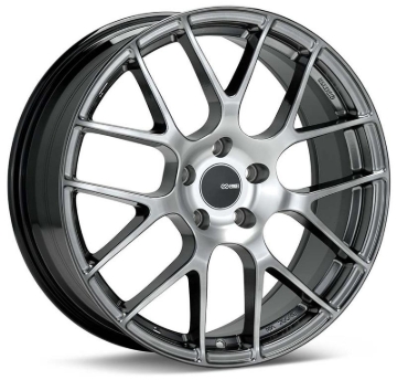 Picture of Enkei Raijin 18x8.5 35mm Offset 5x114.3 Bolt Pattern 72.6 Bore Diameter Hyper Silver Wheel