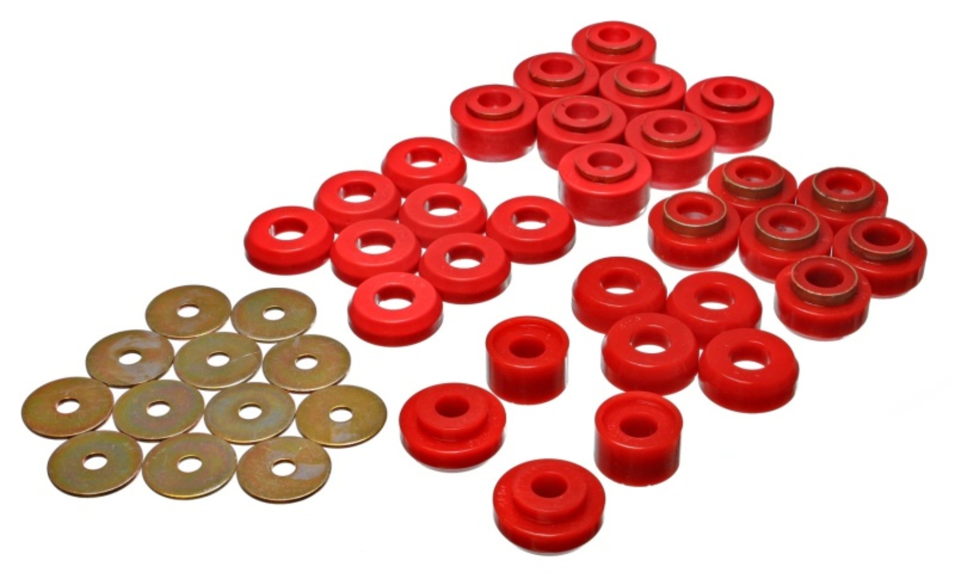 Picture of Energy Suspension ES Body Mounts-Red Bushing Kits - 3.4136R