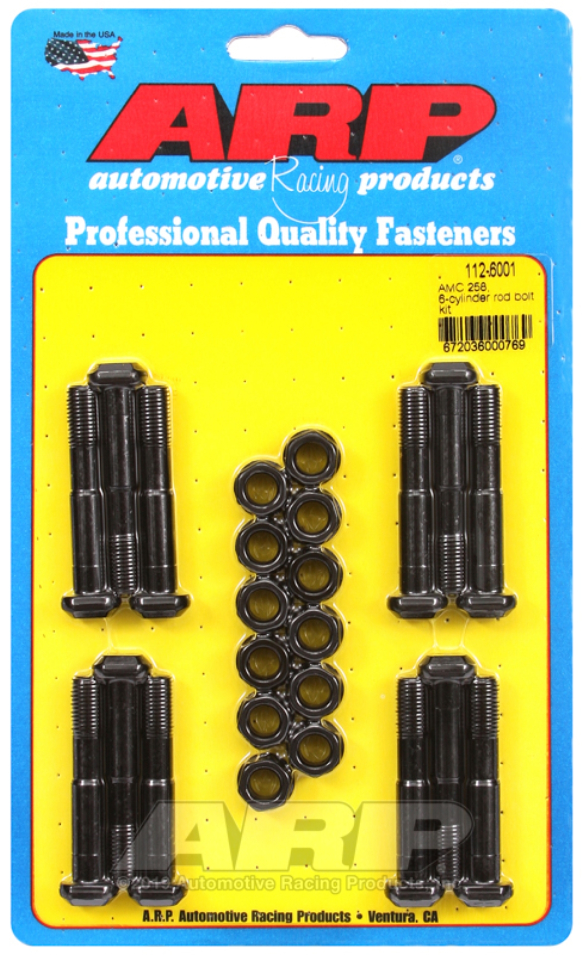 Picture of ARP AMC 258 6-cylinder Rod Bolt Kit