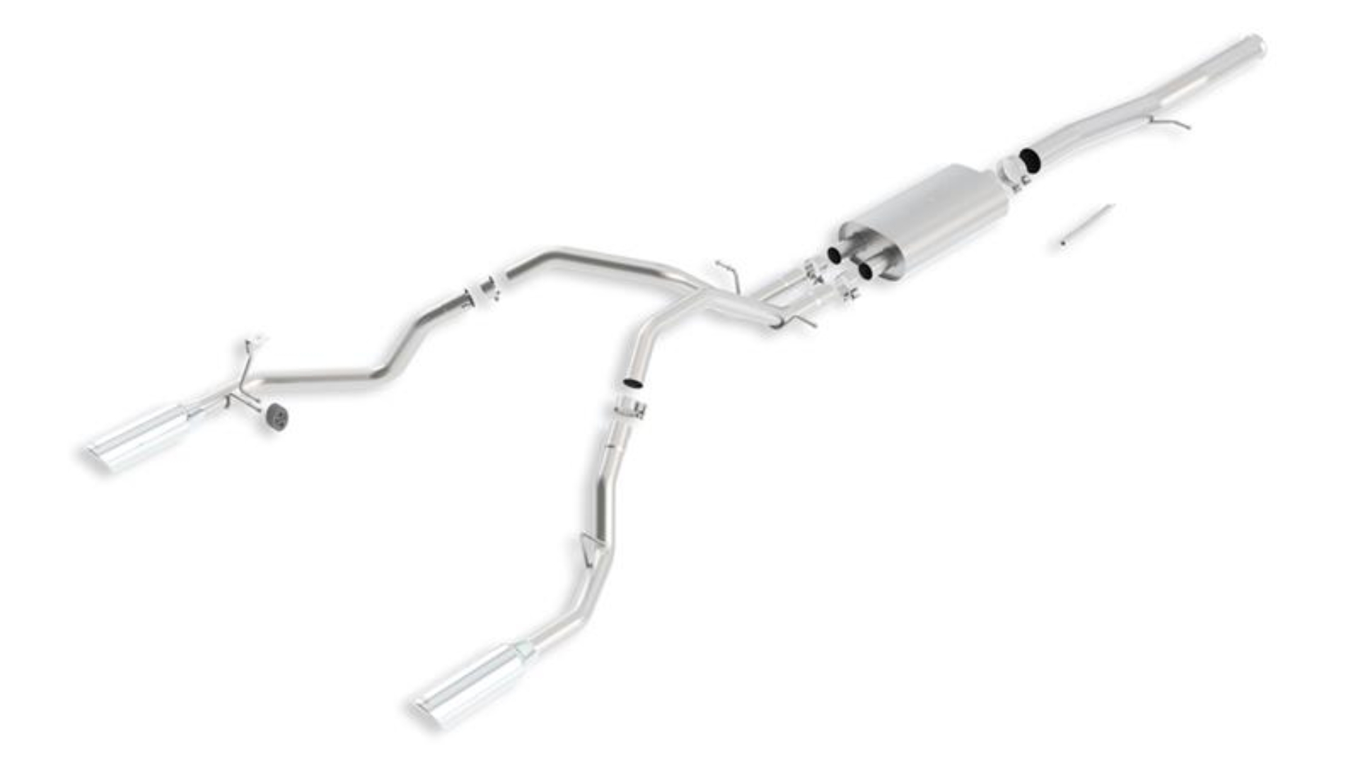 Picture of Borla 11 Chevrolet Silverado 1500LT/LTZ / GMC Sierra 1500 SLE/SLT S-Type SS Catback Exhaust