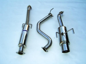 Picture of Invidia 92-95 Honda Del Sol (101mm tip) Cat- Back Exhaust