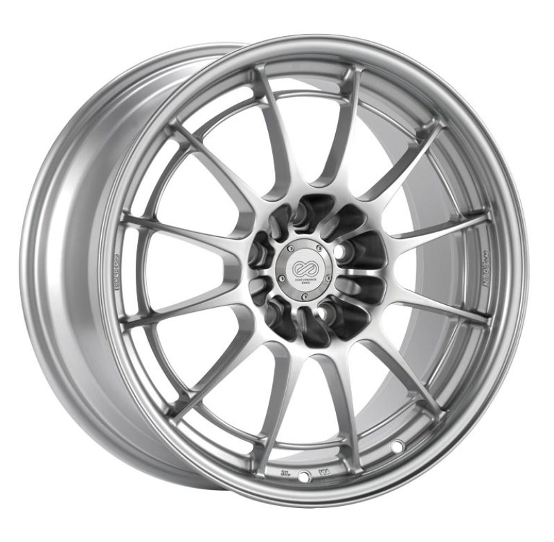 Picture of Enkei NT03+M 18x10 5x130 60mm Offset 71.6mm Bore Silver Wheel