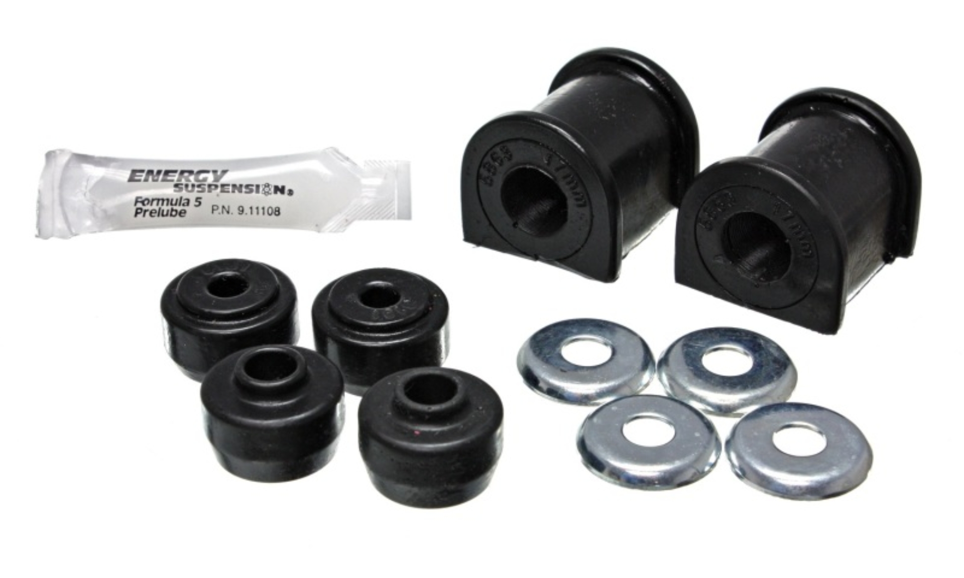 Picture of Energy Suspension ES Sway Bar Bushings-Black Bushing Kits - 8.5136G