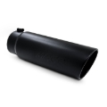 Picture of MBRP Universal Tip 6in OD Angled Rolled End 5in Inlet 18in Length Black Finish Exhaust