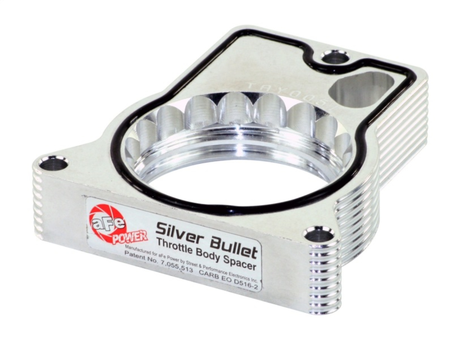 Picture of aFe Silver Bullet Throttle Body Spacers TBS GM C/K 1500 96-00 V6-4.3L