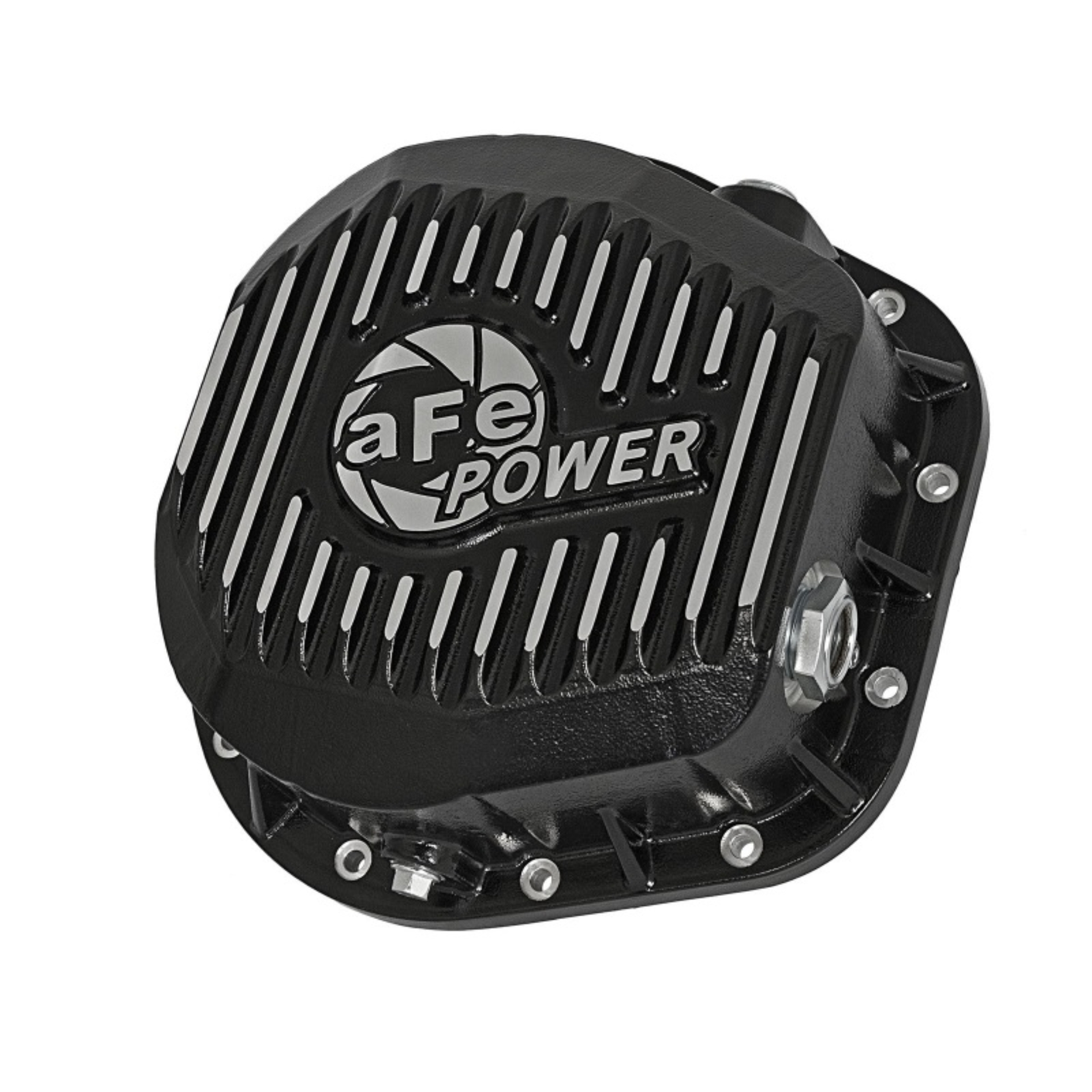 Picture of aFe Power Cover Diff Rear Machined COV Diff R Ford Diesel Trucks 86-11 V8-6.4/6.7L (td) Machined