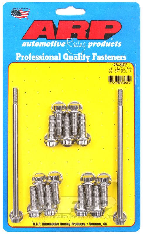 Picture of ARP Chevy LS1 LS2 Stainless Steel 12 Point Oil Pan Bolt Kit