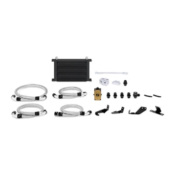 Picture of Mishimoto 04-06 Pontiac GTO 5.7L/6.0L Thermostatic Oil Cooler Kit - Black