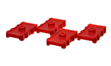 Picture of Energy Suspension ES Spring Isolators-Red Bushing Kits - 5.6105R