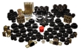 Picture of Energy Suspension 97-06 Jeep Wrangler TJ (w/ 1in Body Lift Kit) Black Hyper-Flex Master Bushing Set