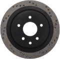 Picture of Sport Cross Drilled Brake Rotor; Rear Right